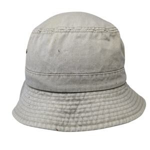 Dpc Bucket Hat Solid Beige Medium Outdoor Casual Blank Vent Holes